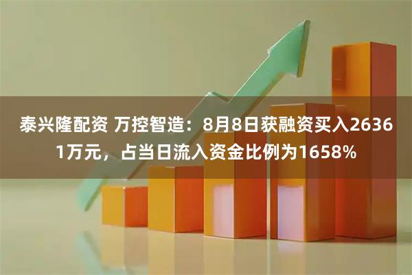 泰兴隆配资 万控智造：8月8日获融资买入26361万元，占当日流入资金比例为1658%